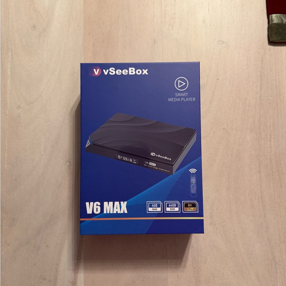 vSeeBox V6 Max Smart Media Player